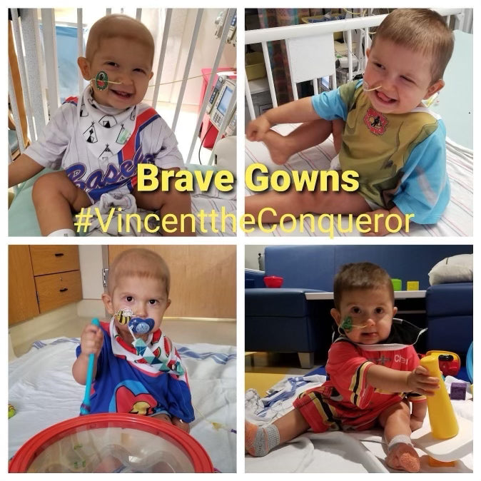 Gift-A-Gown For CHOP w/Vincent the Conqueror's For His 6th Birthday!