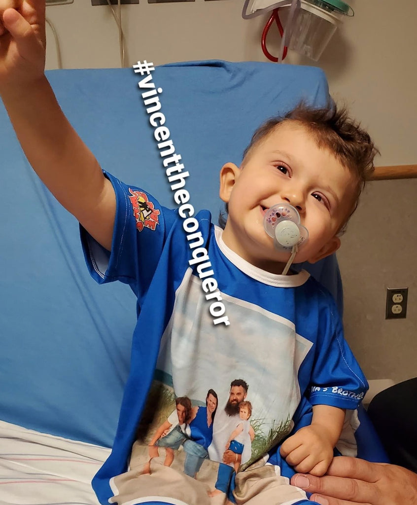 Gift-A-Gown For CHOP w/Vincent the Conqueror's For His 6th Birthday!
