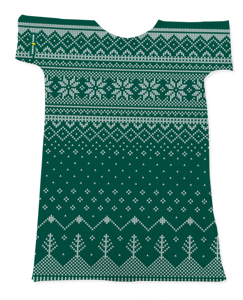 GREEN FAIRISLE SWEATER