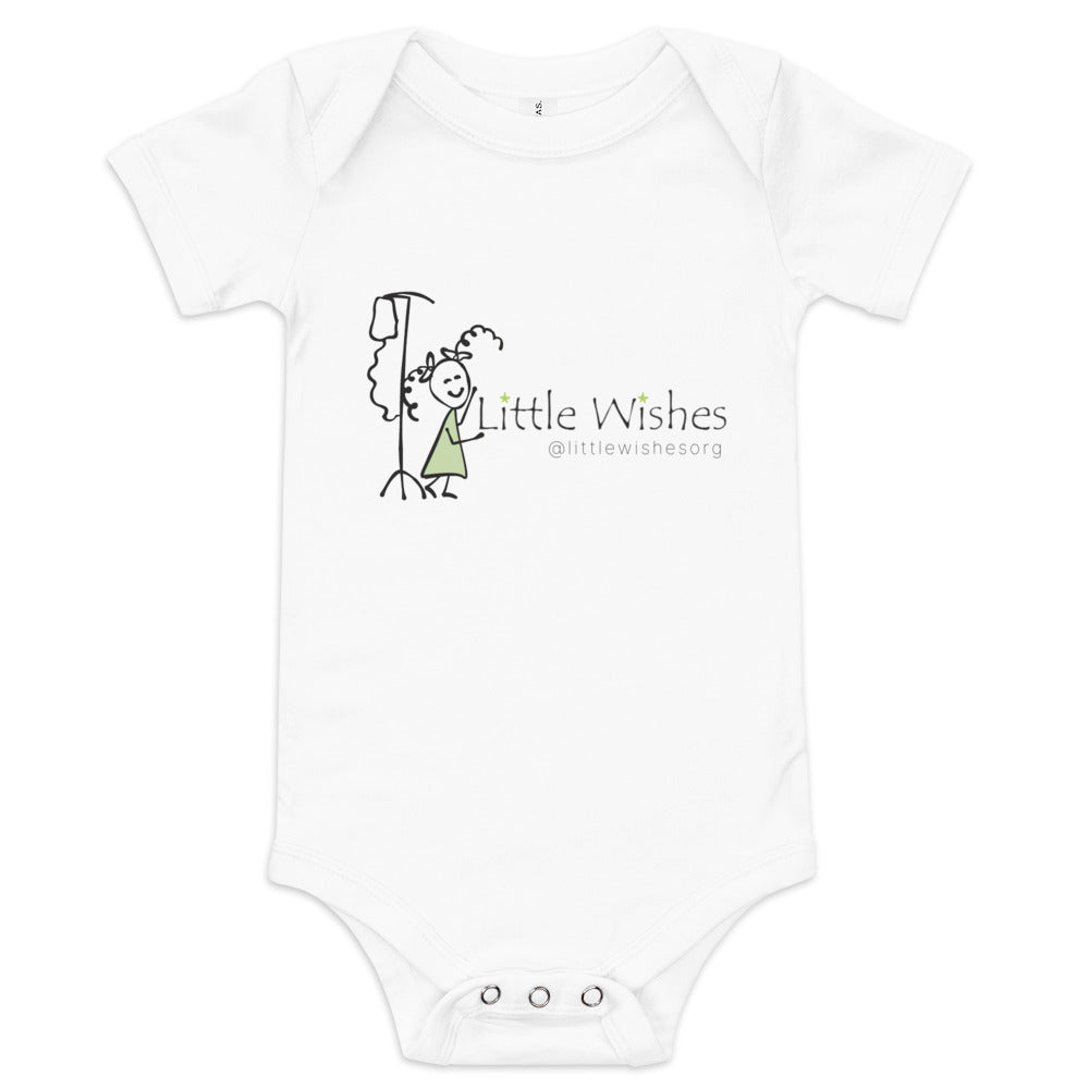 Little Wishes Logo Baby Onesie