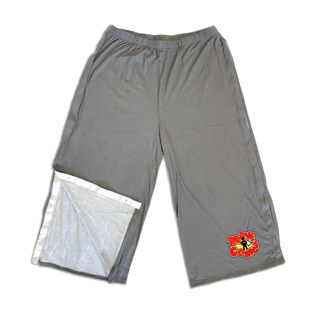 THE BRAVE PANTS-SIZE 14 & UP-GRAY
