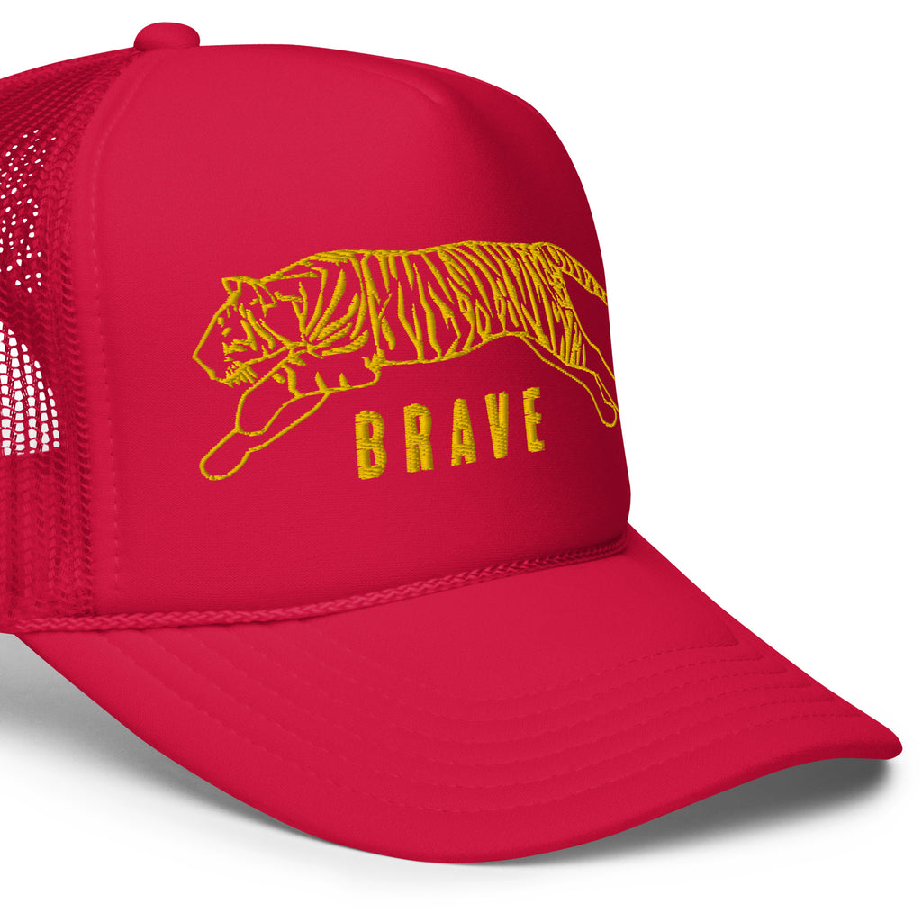 Brave Tiger Trucker Hat (4 Colors)