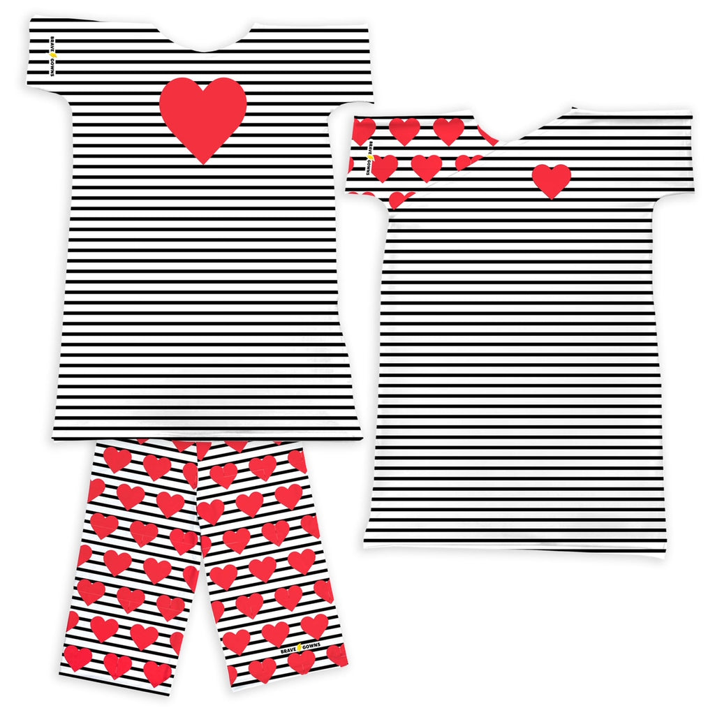 STRIPE HEART JAMS
