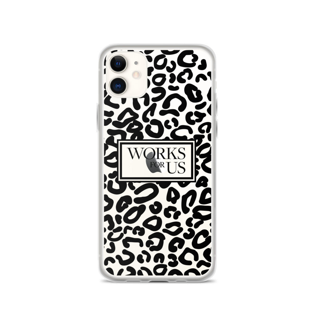 Black Leopard iPhone Case Brave Gowns Black Leopard iPhone Case Brave Gowns