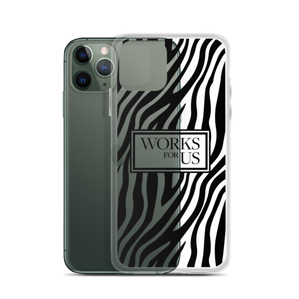 Black Zebra iPhone Case
