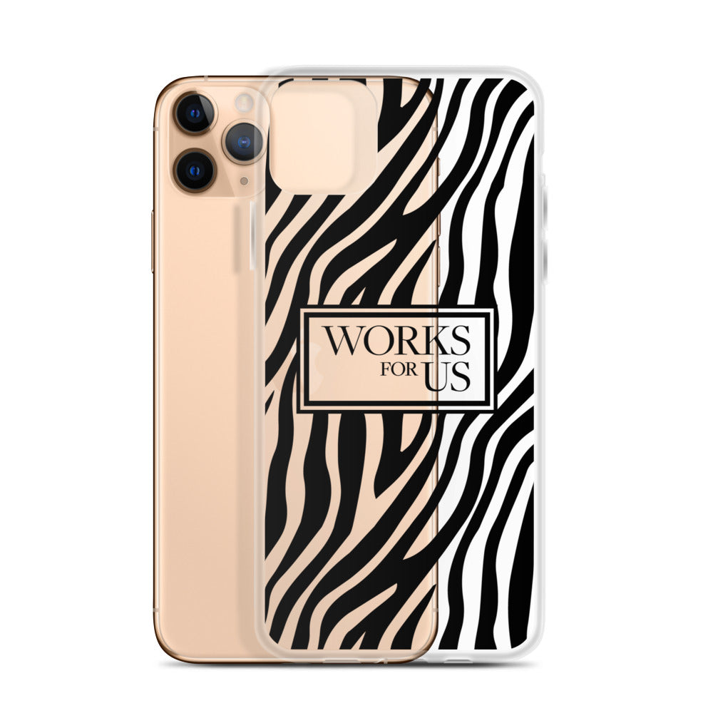 Black Zebra iPhone Case