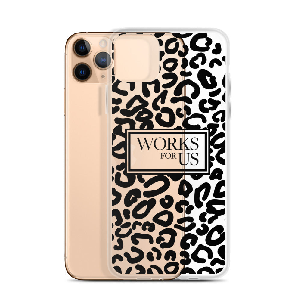 Black Leopard iPhone Case