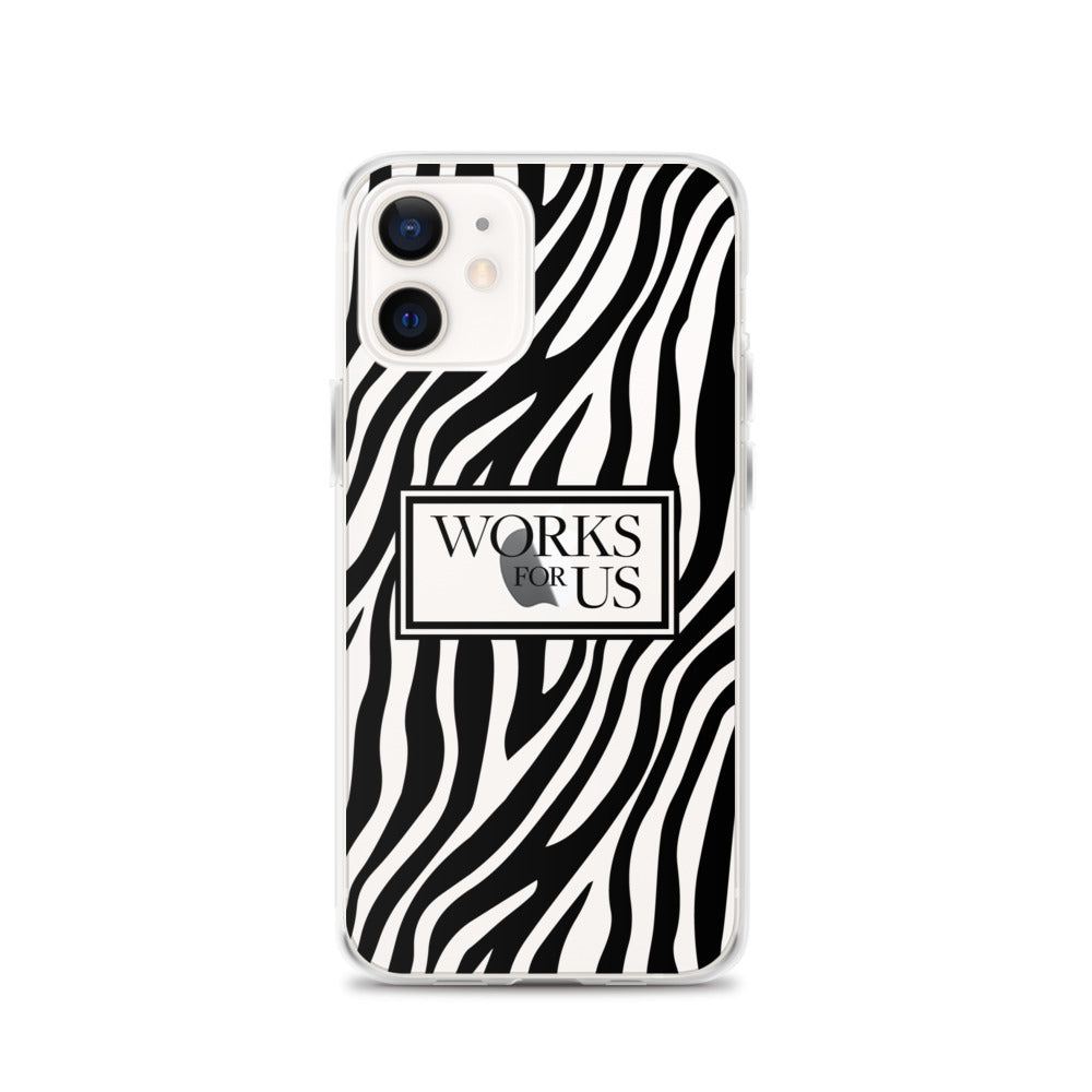Black Zebra iPhone Case