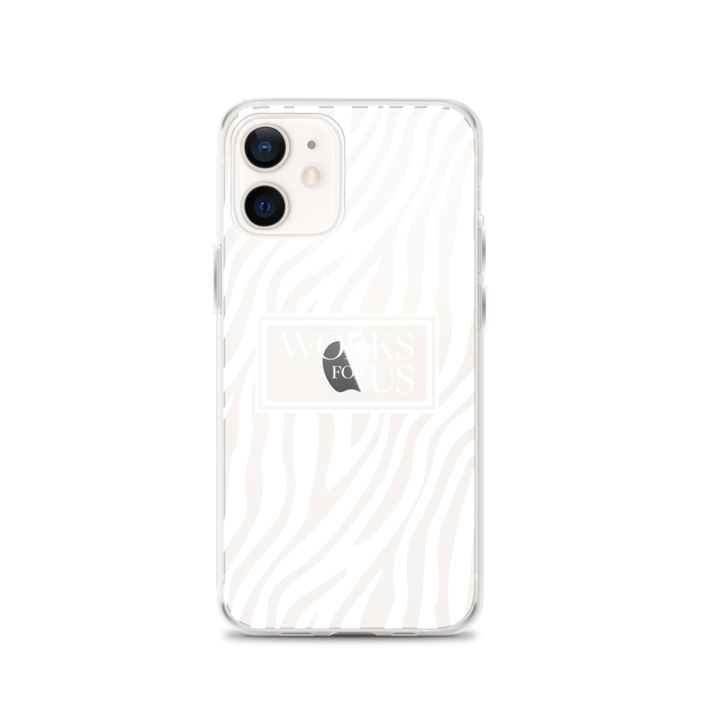 White Zebra iPhone Case
