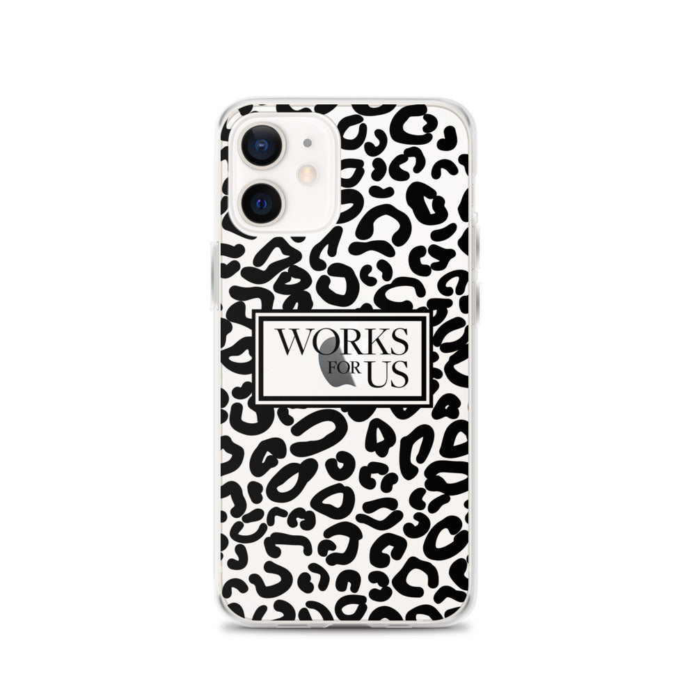 Black Leopard iPhone Case