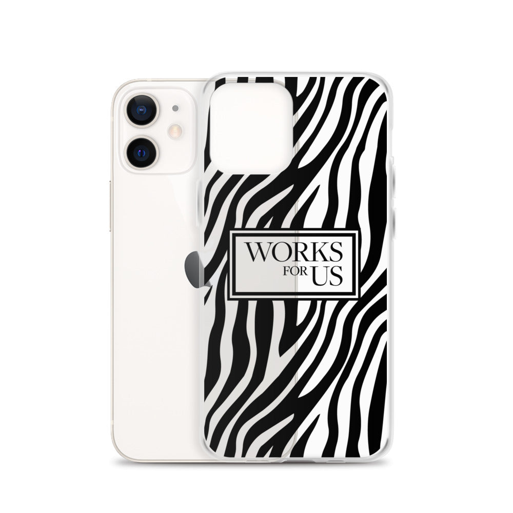 Black Zebra iPhone Case