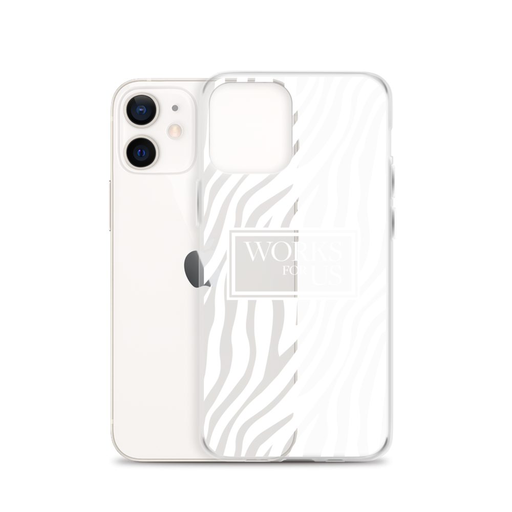 White Zebra iPhone Case