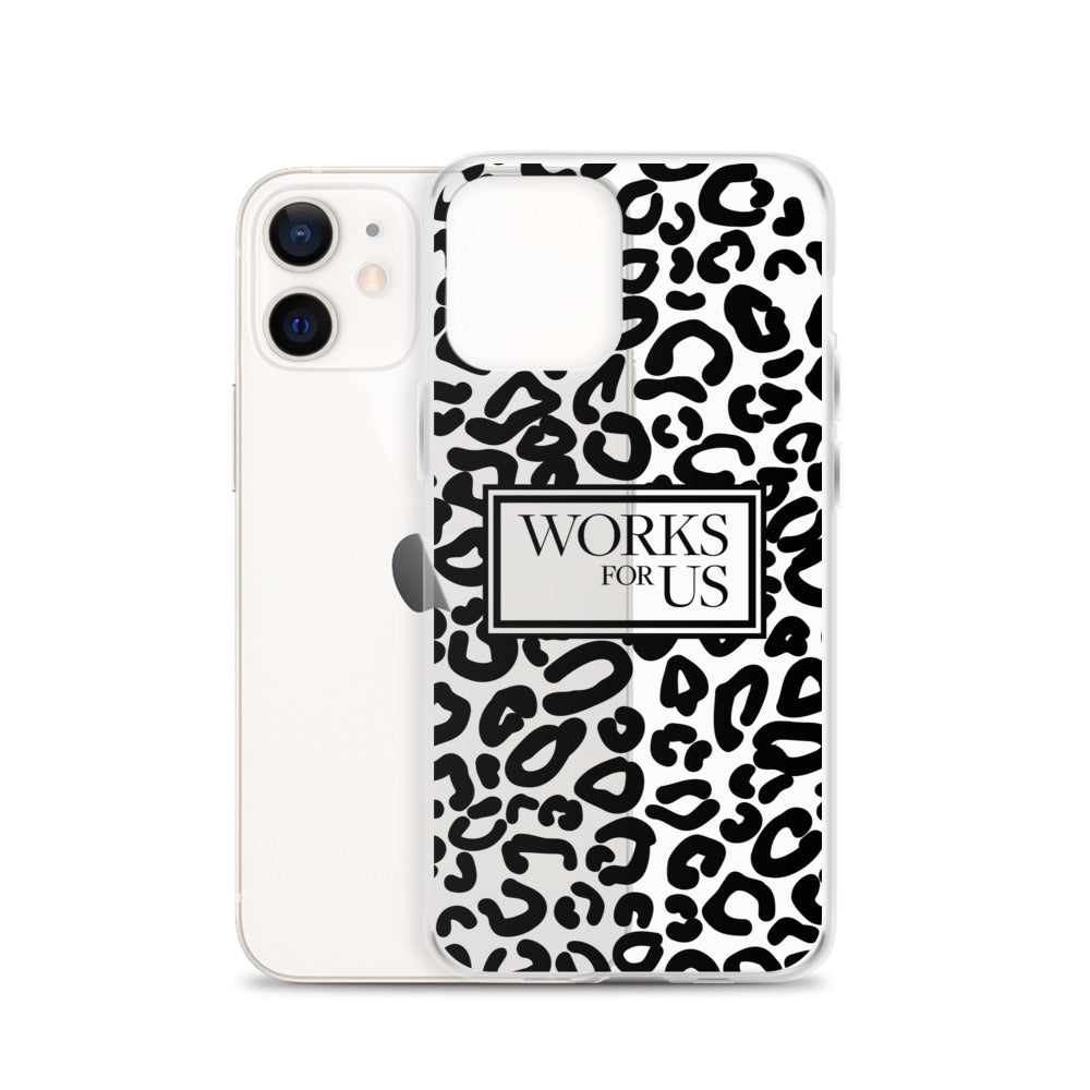 Black Leopard iPhone Case