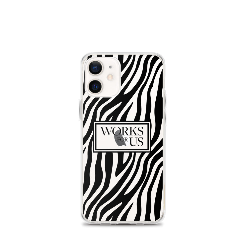 Black Zebra iPhone Case
