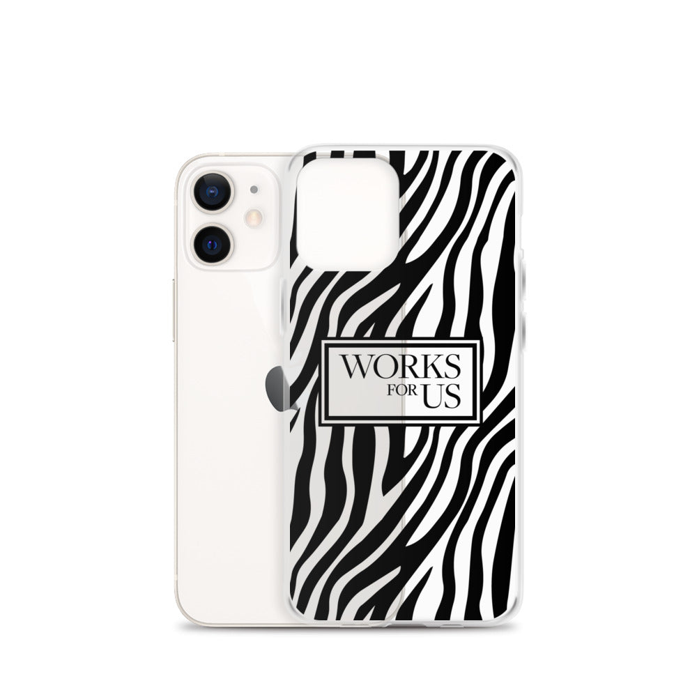 Black Zebra iPhone Case