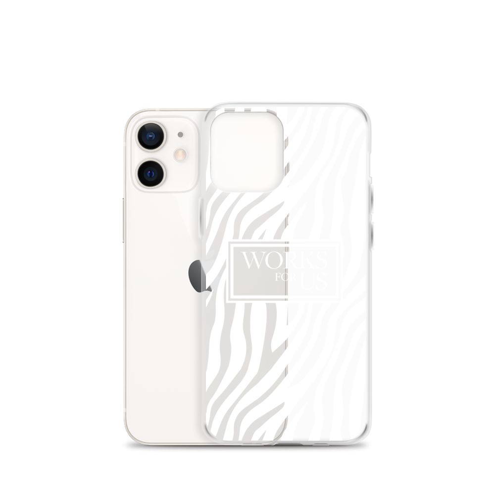 White Zebra iPhone Case