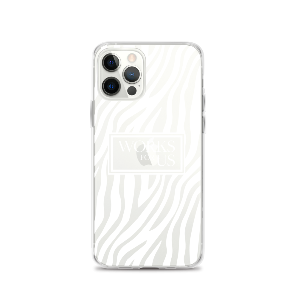 White Zebra iPhone Case