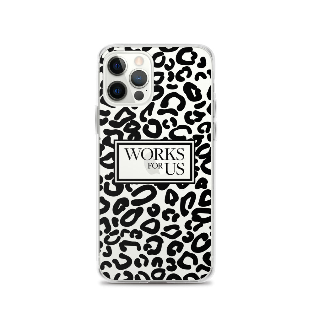 Black Leopard iPhone Case