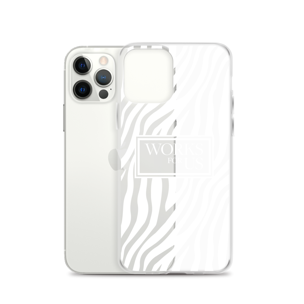 White Zebra iPhone Case