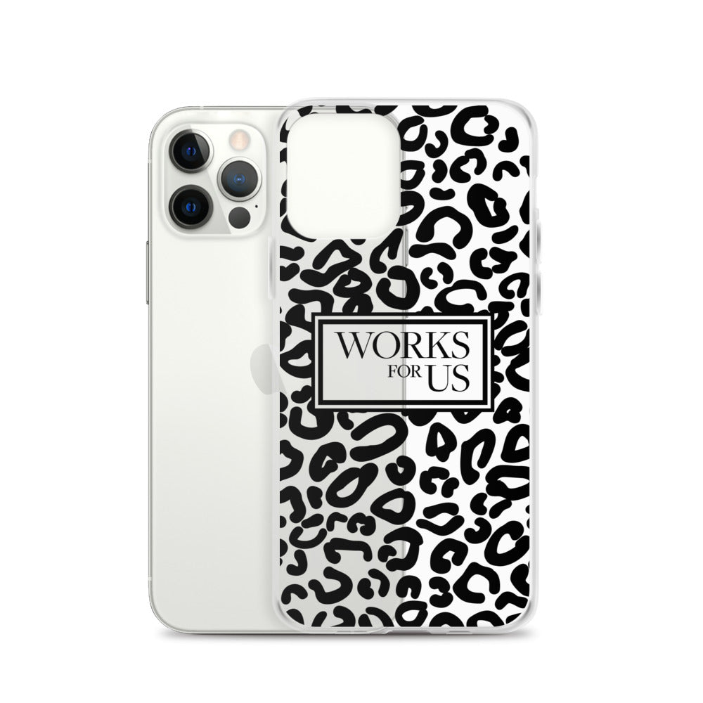 Black Leopard iPhone Case