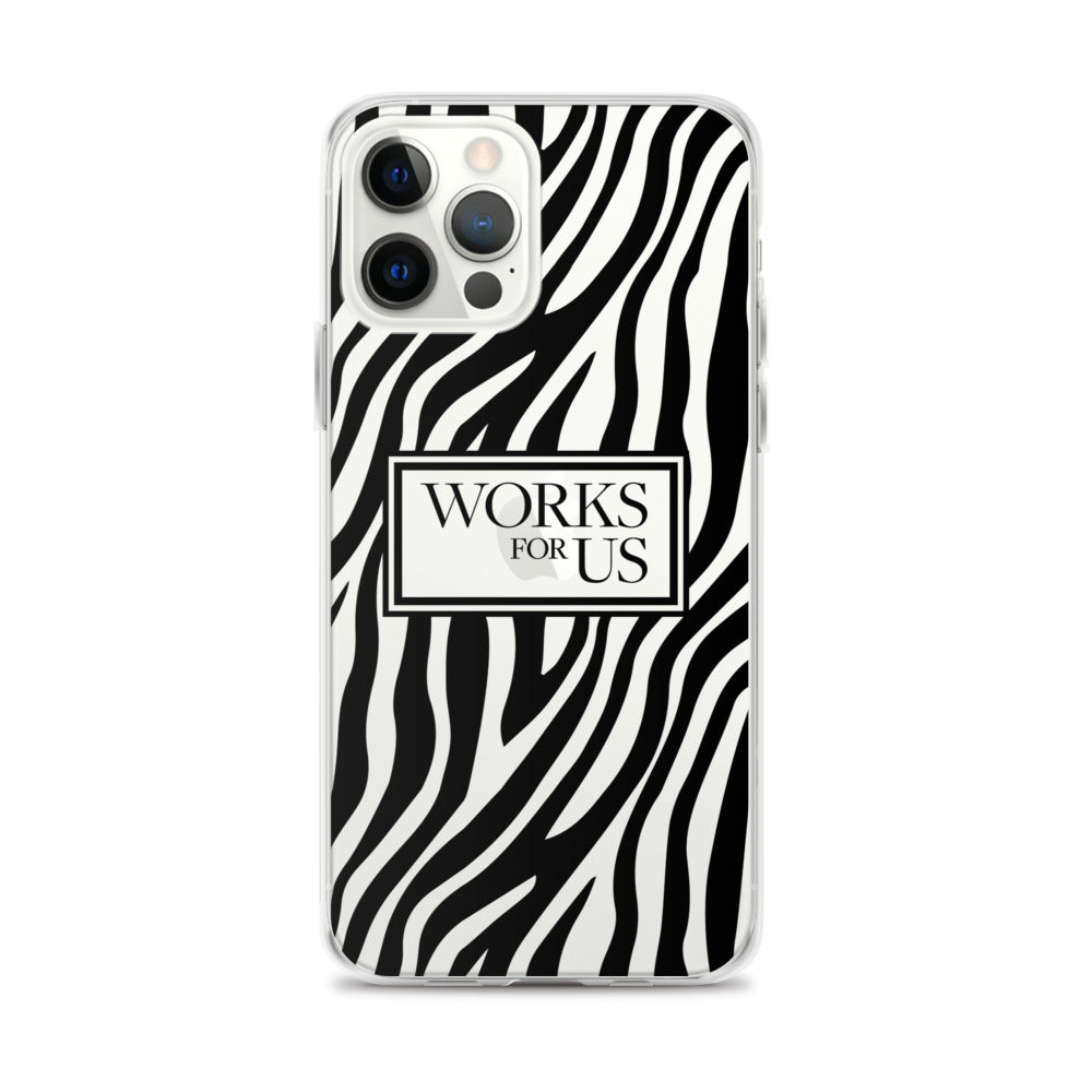 Black Zebra iPhone Case
