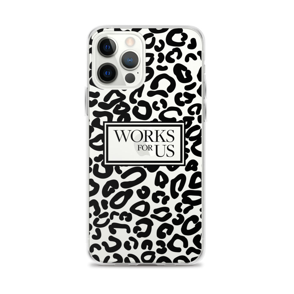 Black Leopard iPhone Case