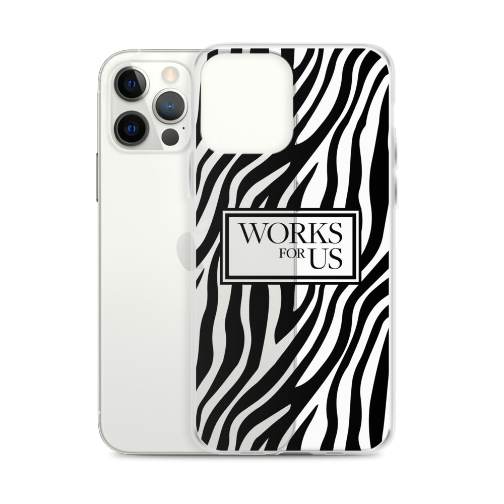 Black Zebra iPhone Case