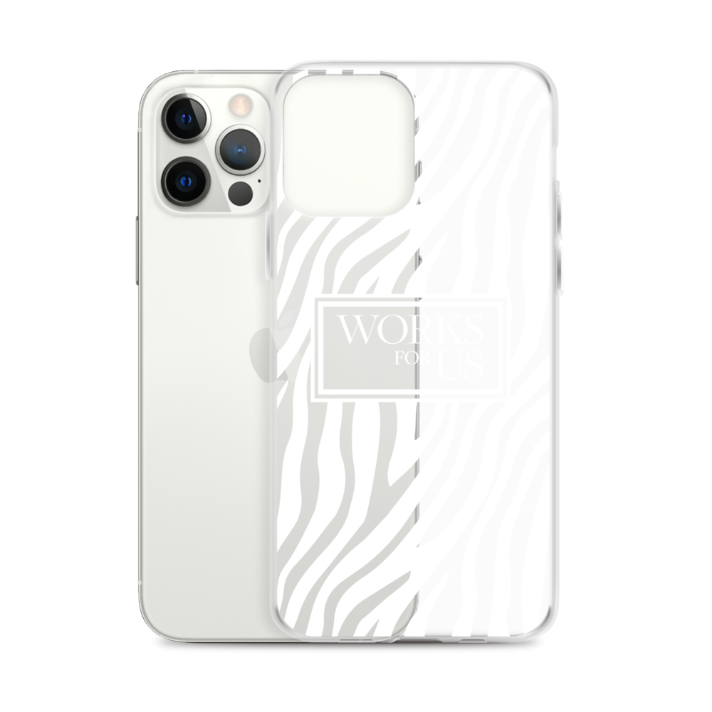 White Zebra iPhone Case