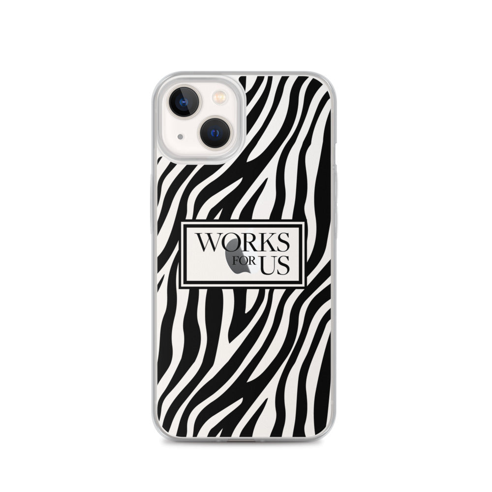 Black Zebra iPhone Case