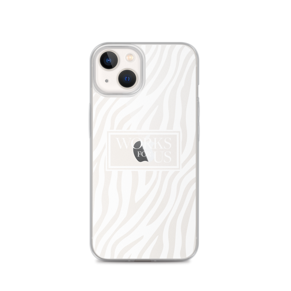 White Zebra iPhone Case