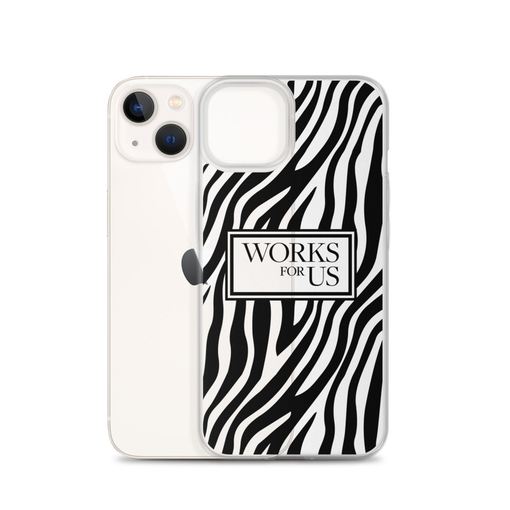 Black Zebra iPhone Case
