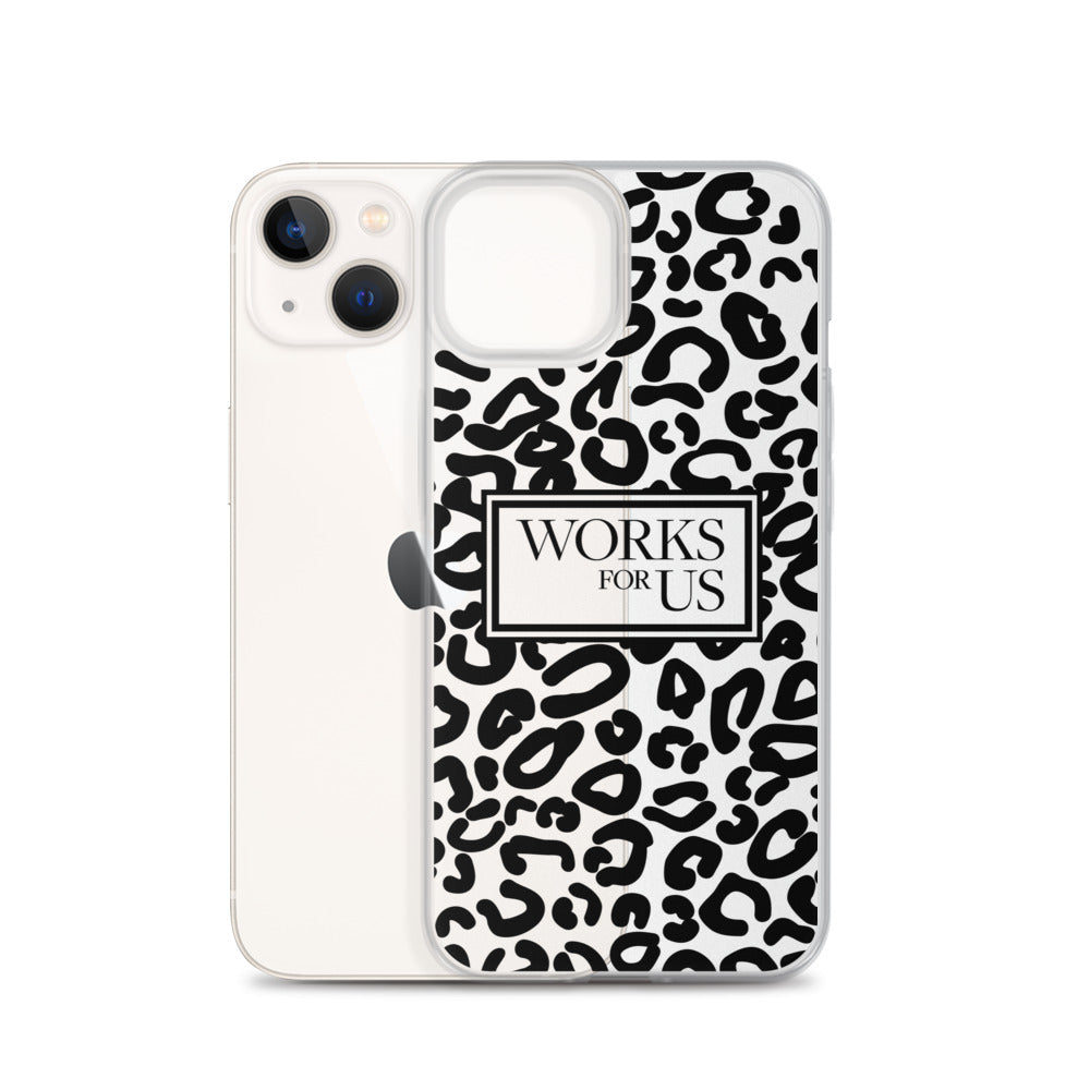 Black Leopard iPhone Case