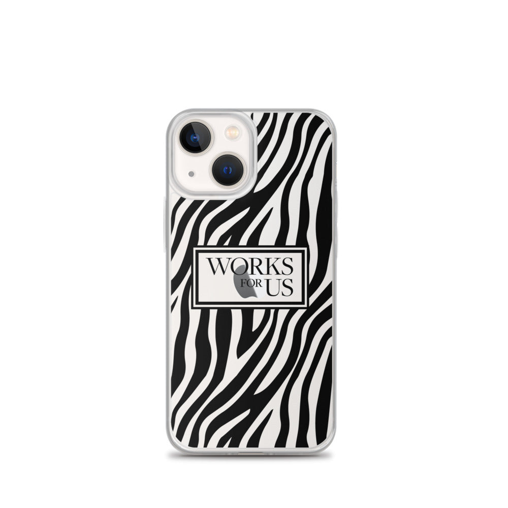 Black Zebra iPhone Case