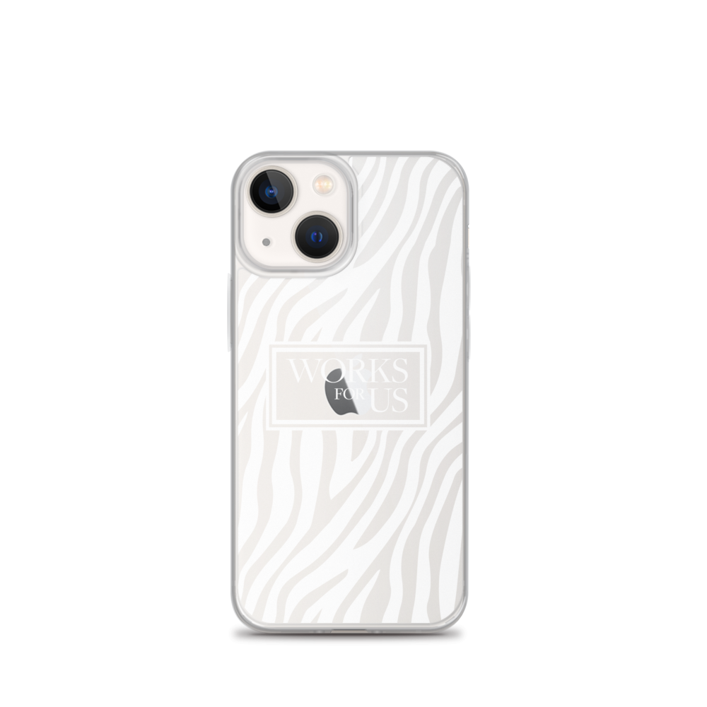 White Zebra iPhone Case