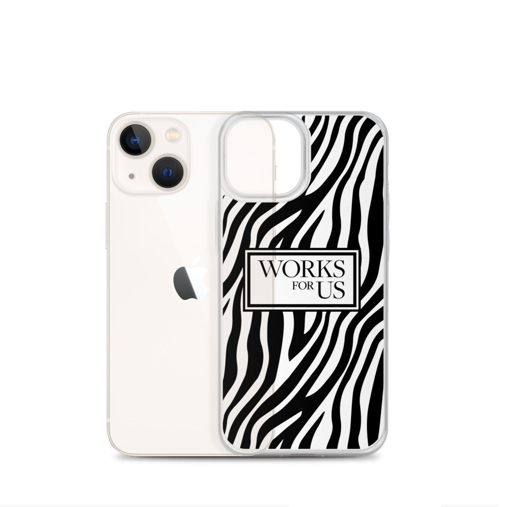 Black Zebra iPhone Case