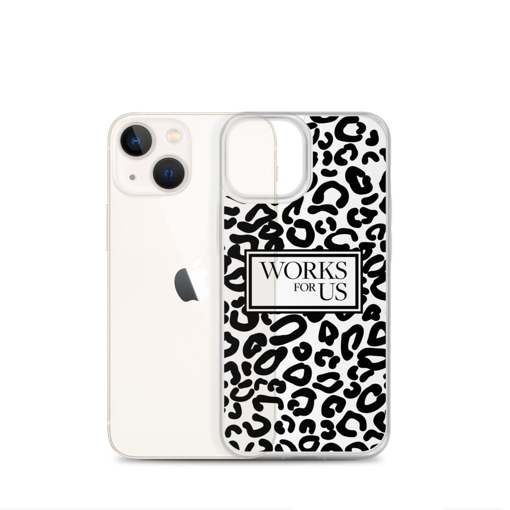Black Leopard iPhone Case