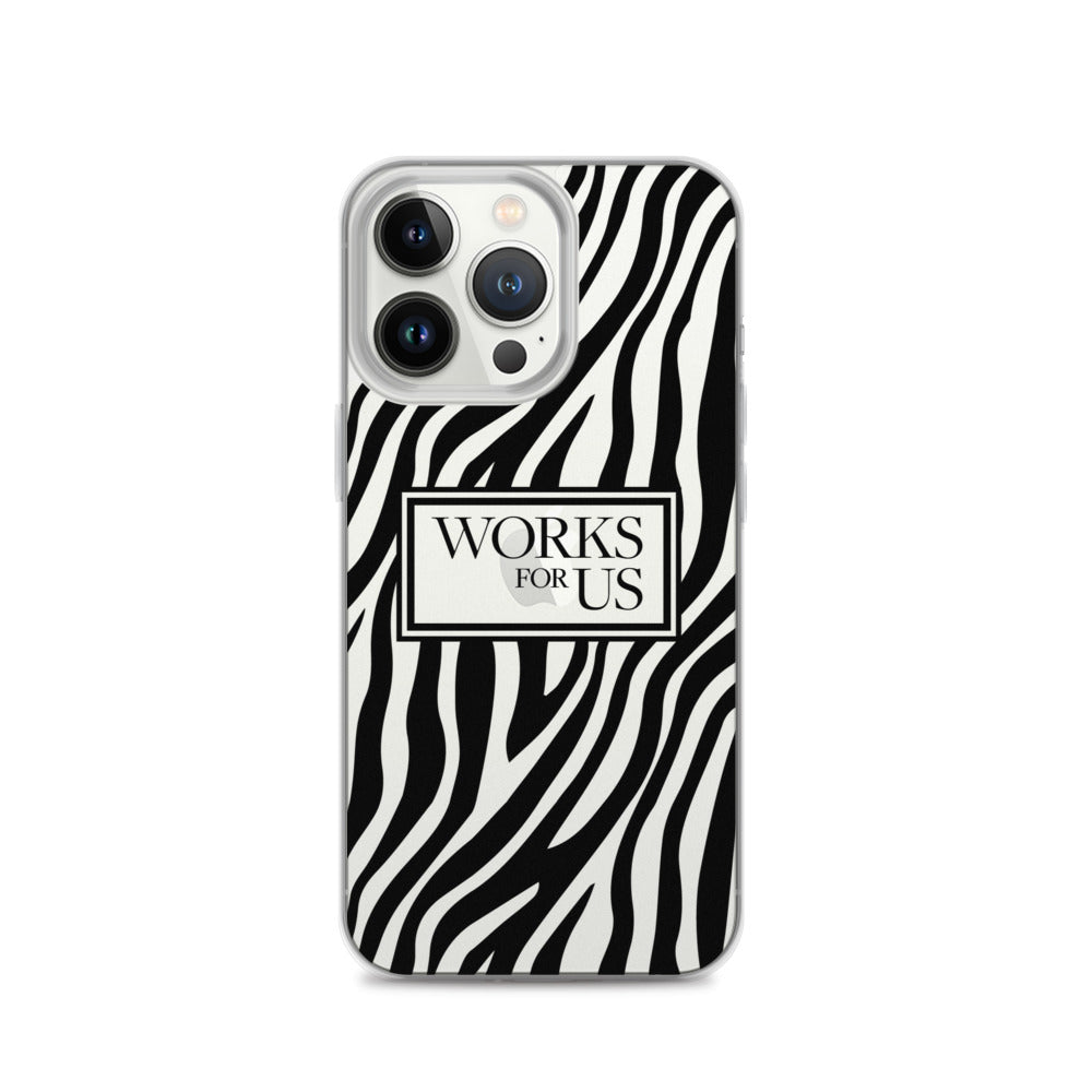 Black Zebra iPhone Case