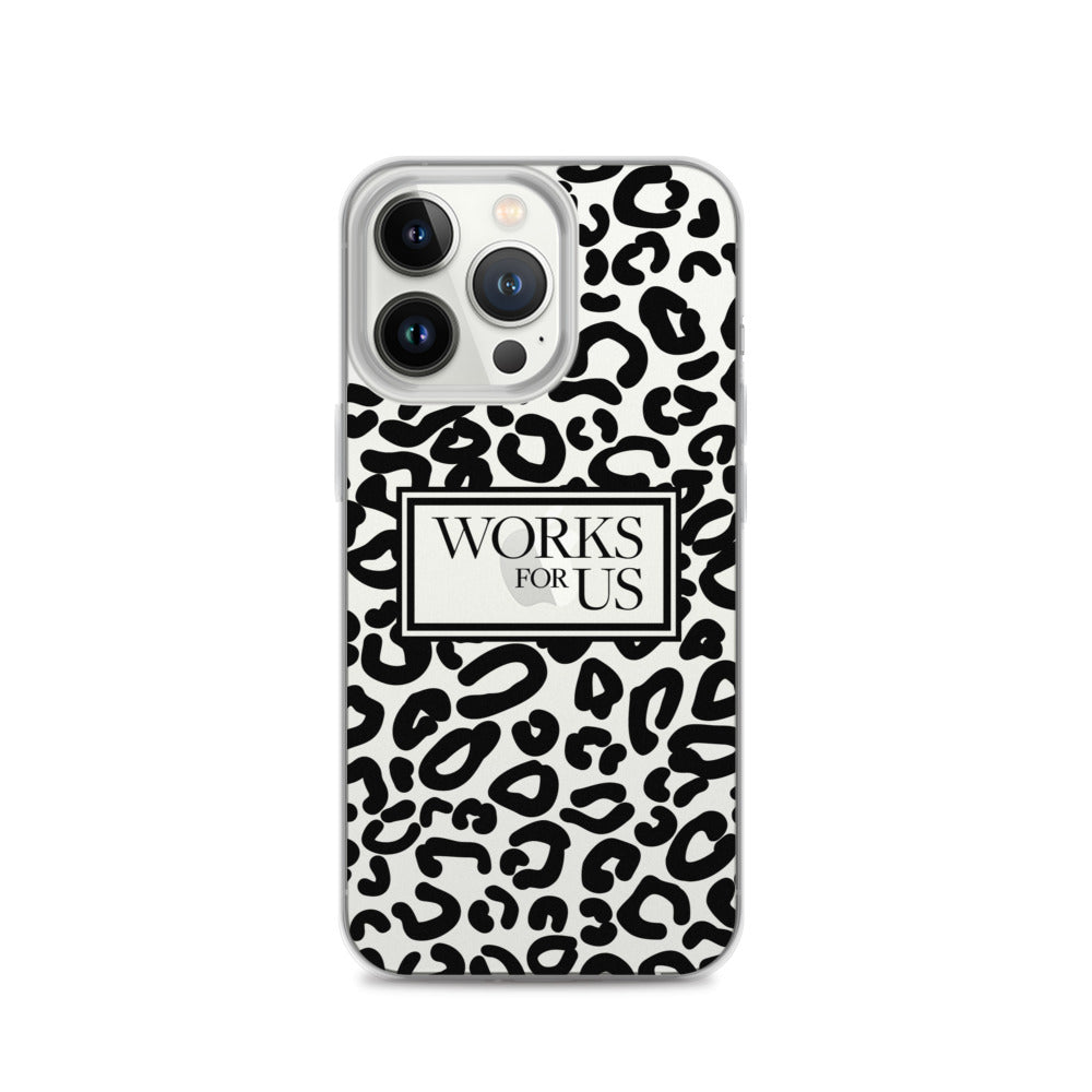 Black Leopard iPhone Case