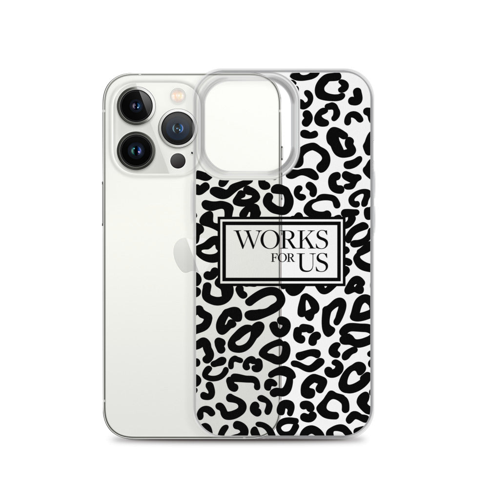 Black Leopard iPhone Case