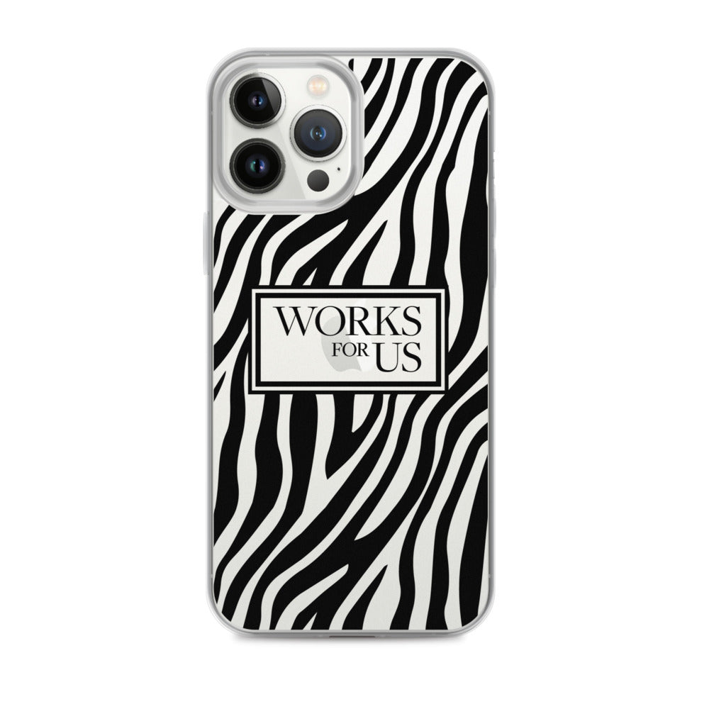 Black Zebra iPhone Case