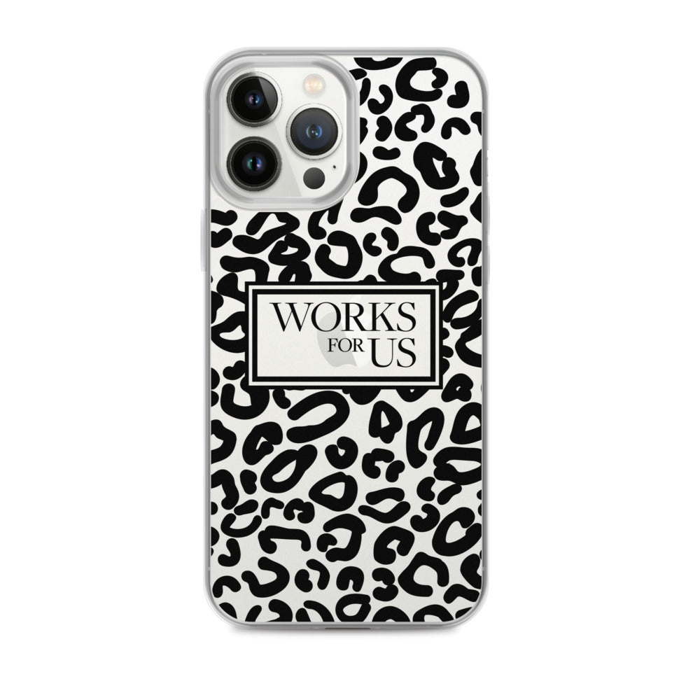 Black Leopard iPhone Case