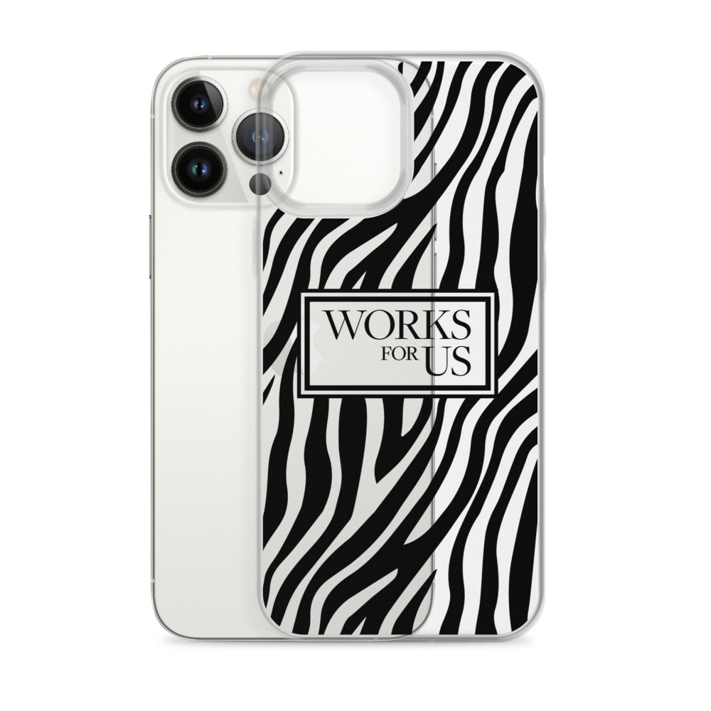 Black Zebra iPhone Case