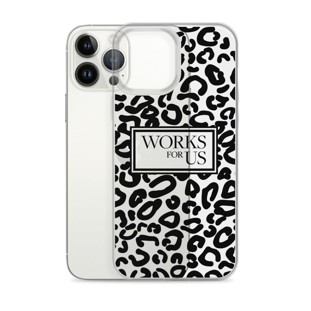Black Leopard iPhone Case