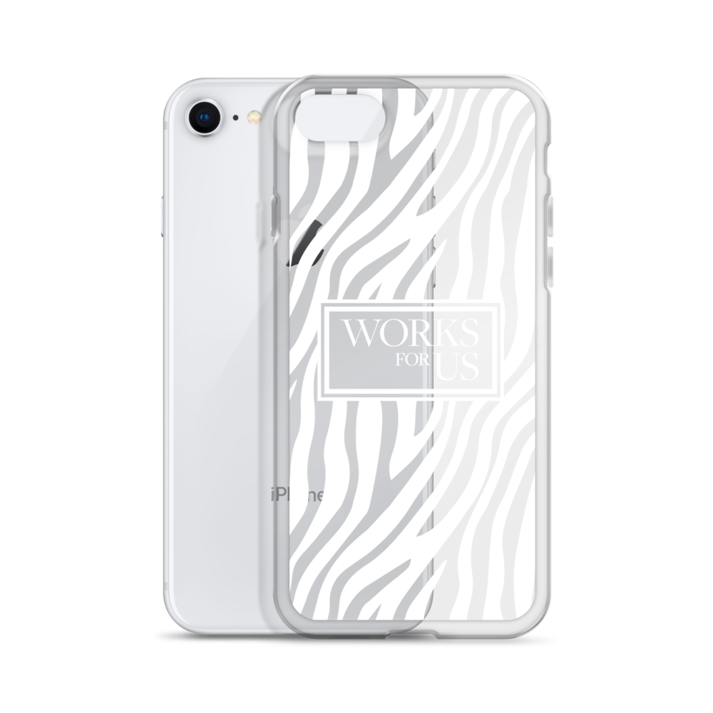 White Zebra iPhone Case