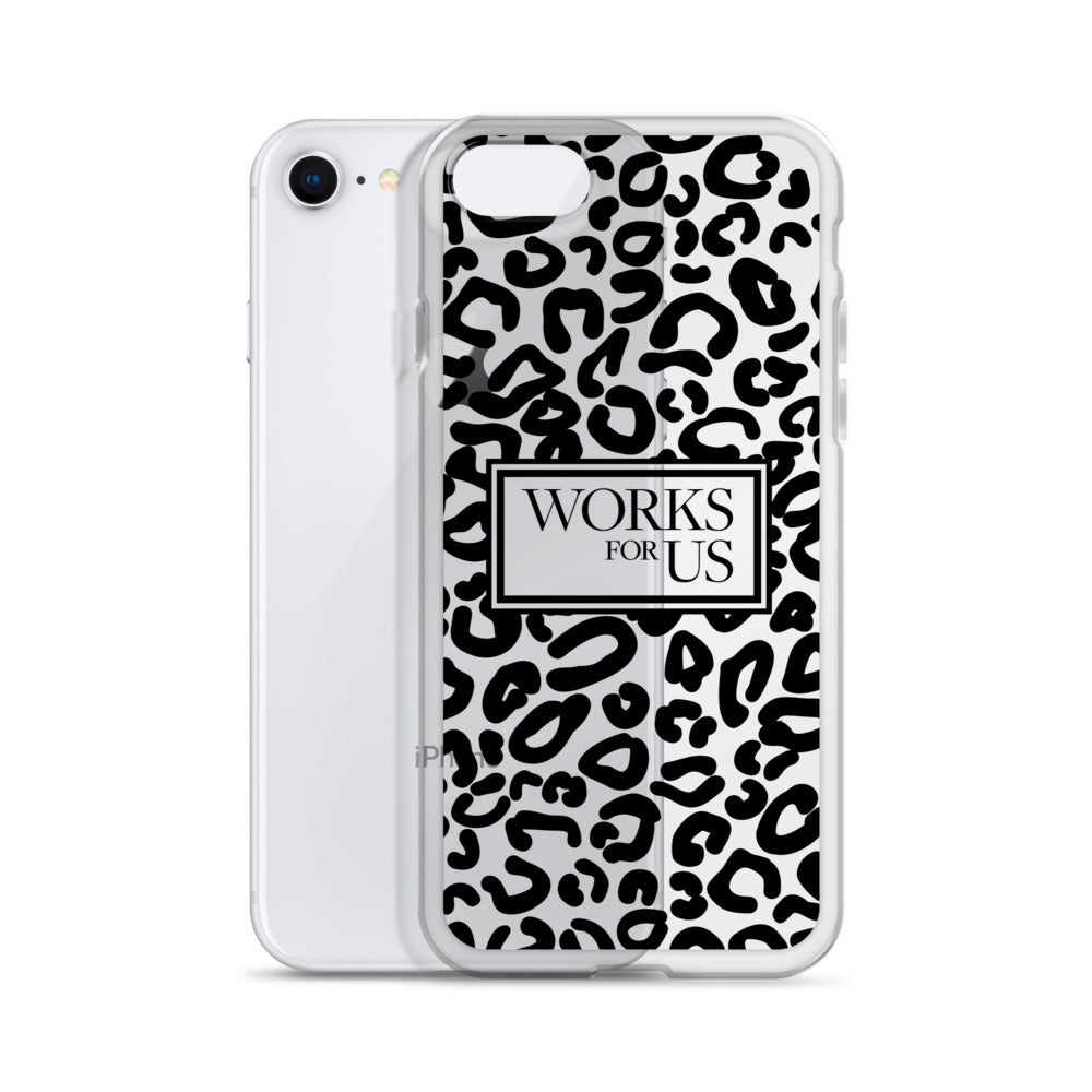 Black Leopard iPhone Case