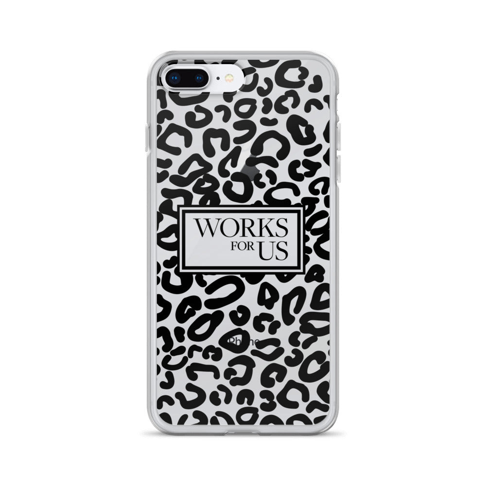 Black Leopard iPhone Case