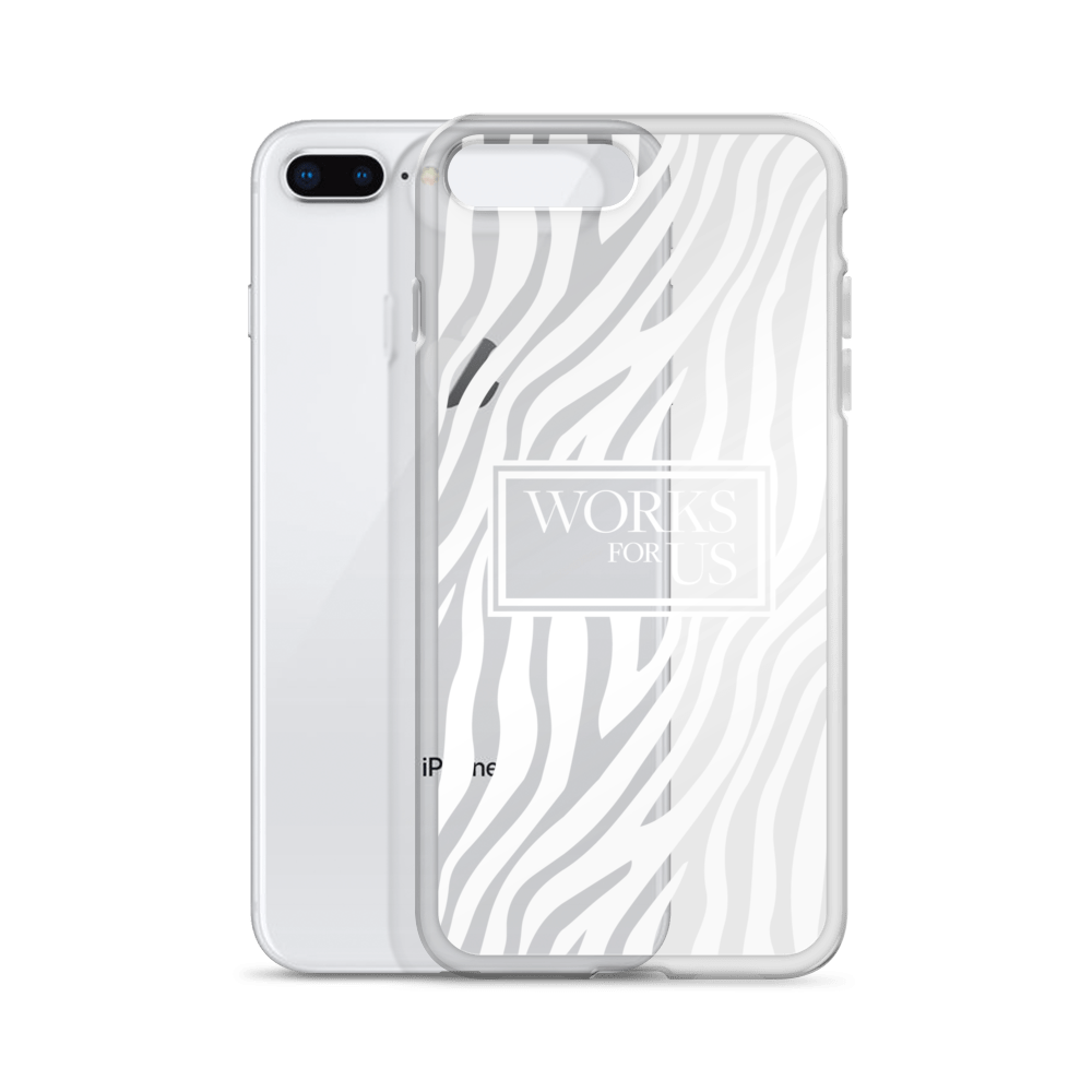 White Zebra iPhone Case