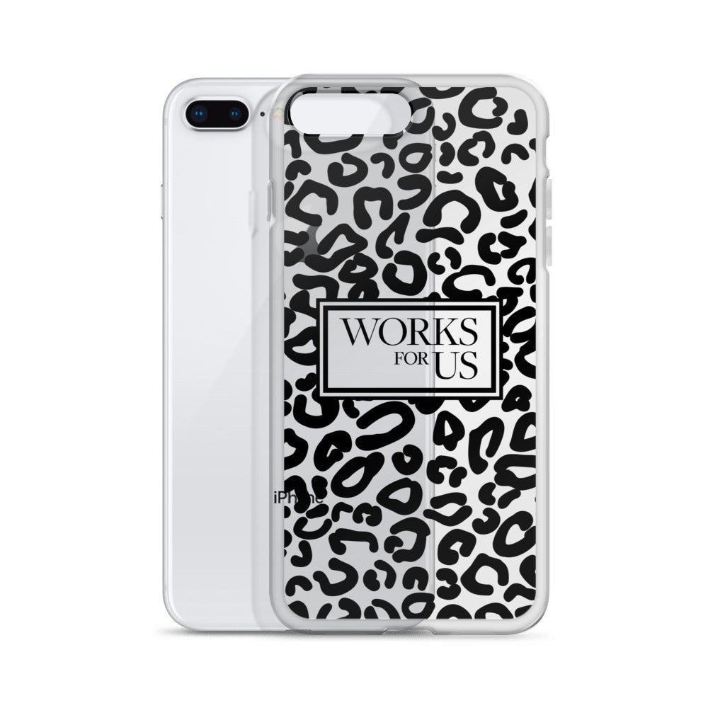 Black Leopard iPhone Case