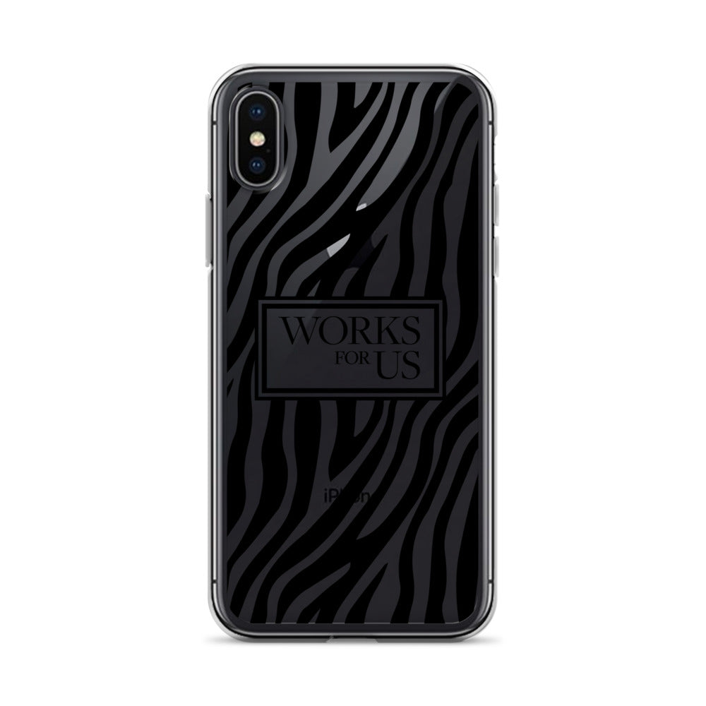 Black Zebra iPhone Case