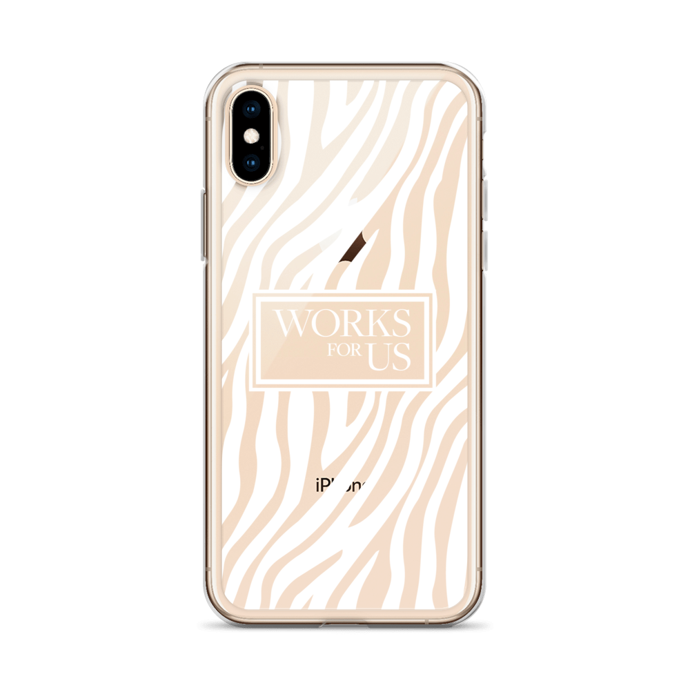 White Zebra iPhone Case